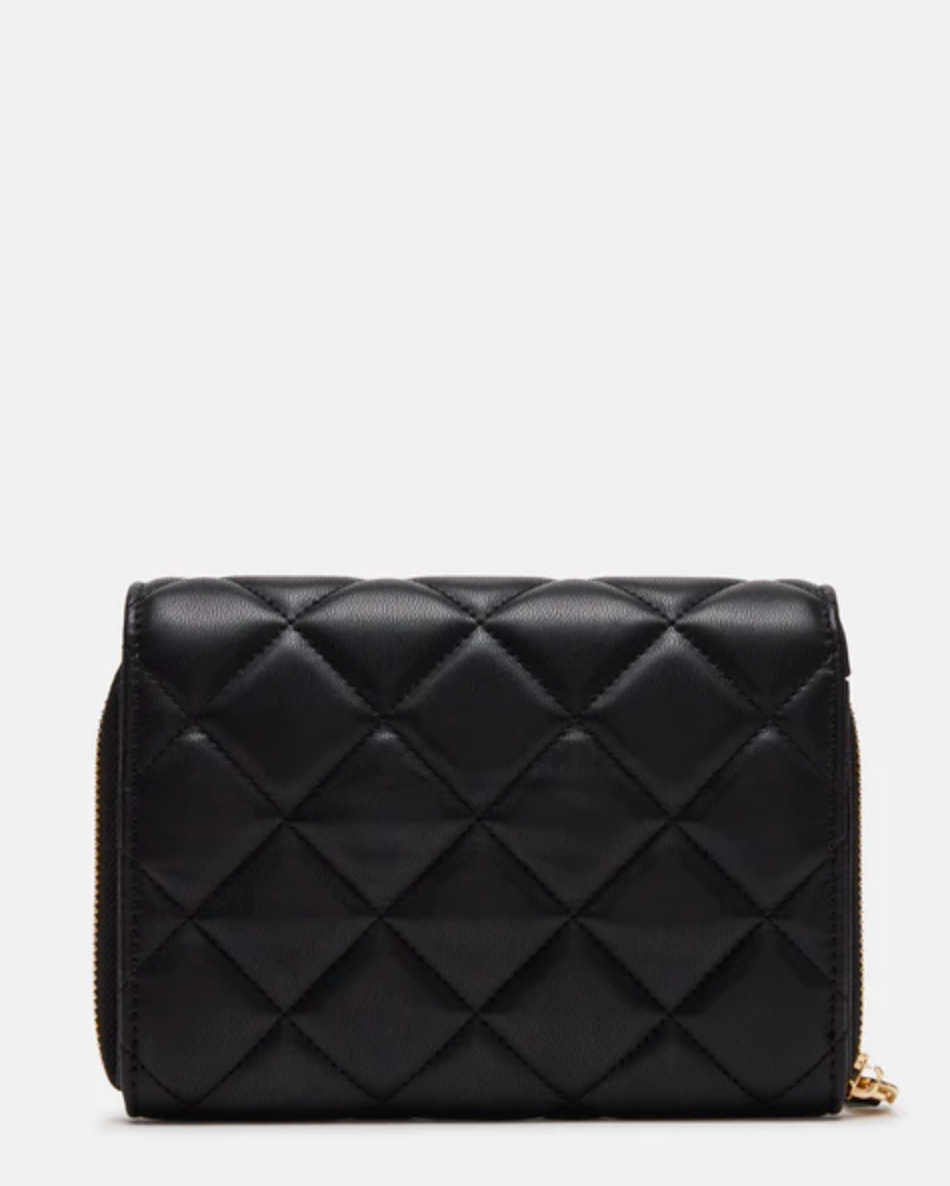 sm carina quilted chain wallet