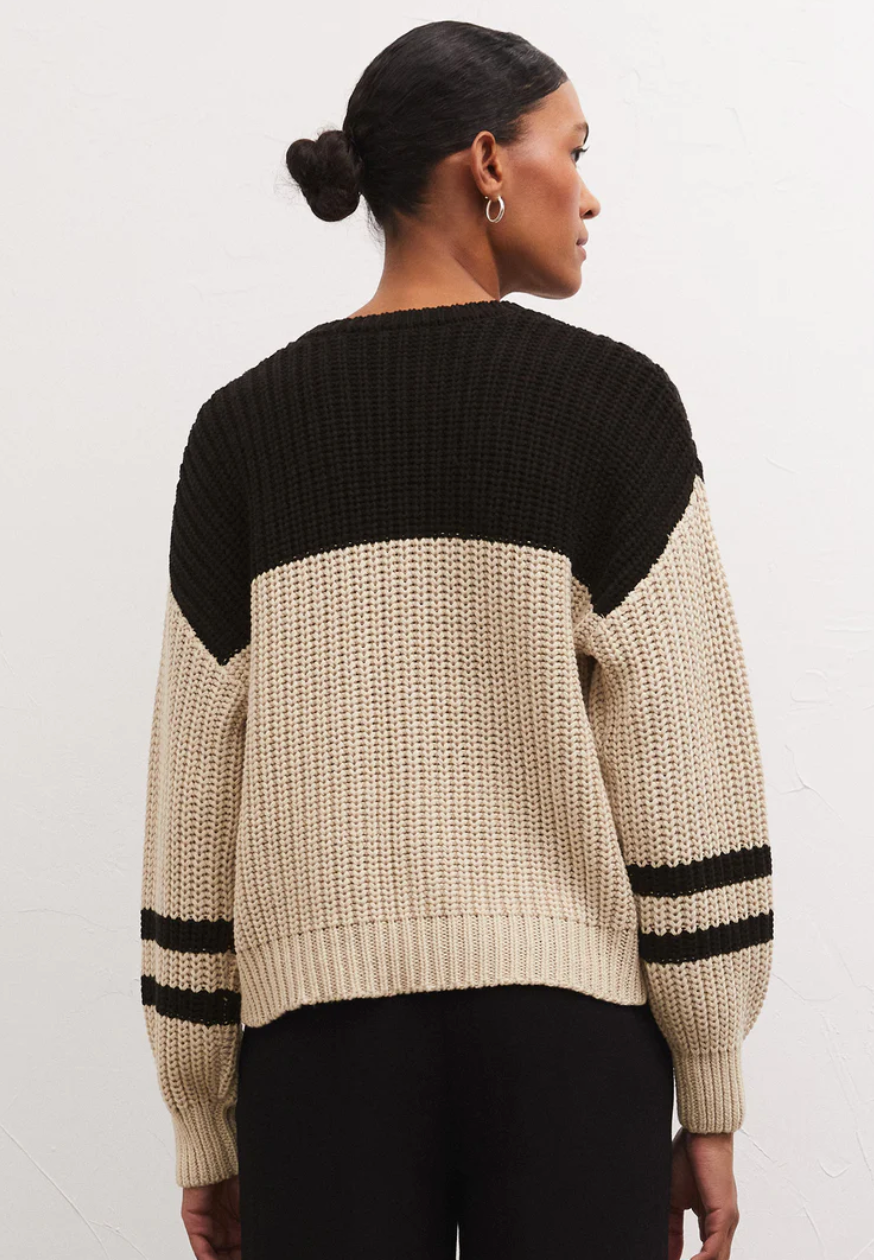 lyndon color block sweater
