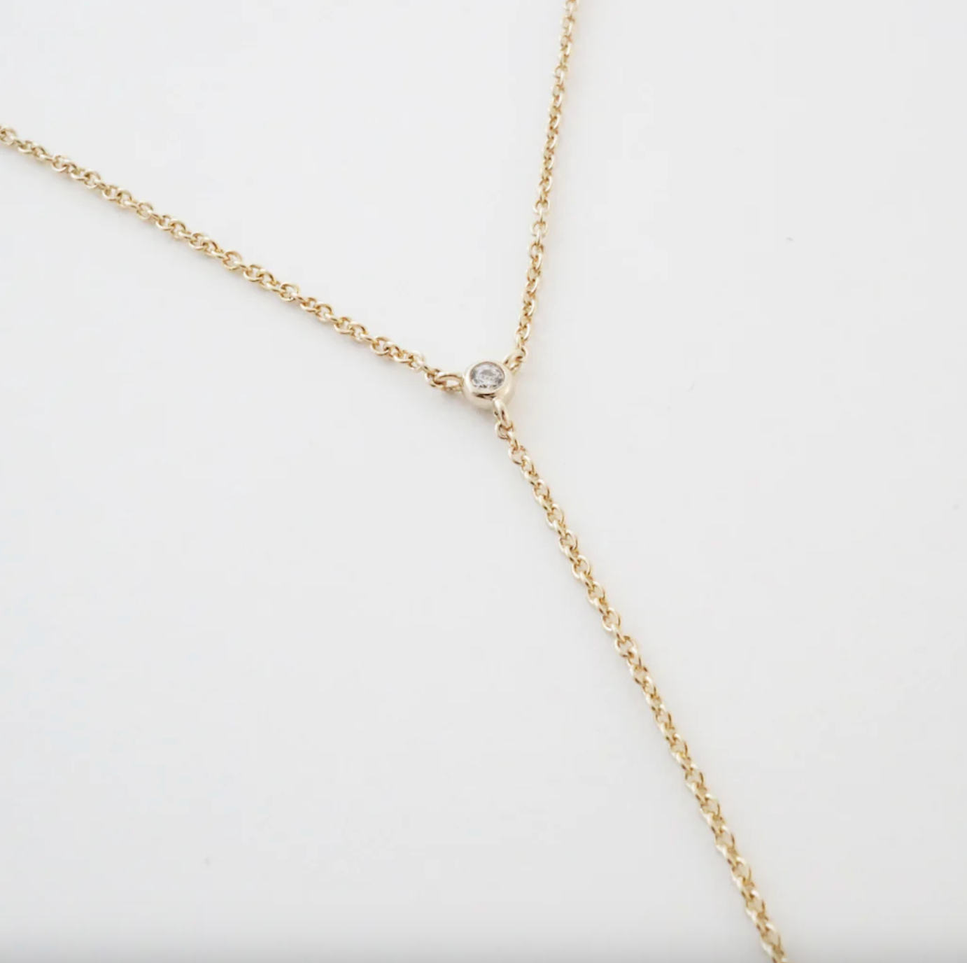 crystal lariat necklace
