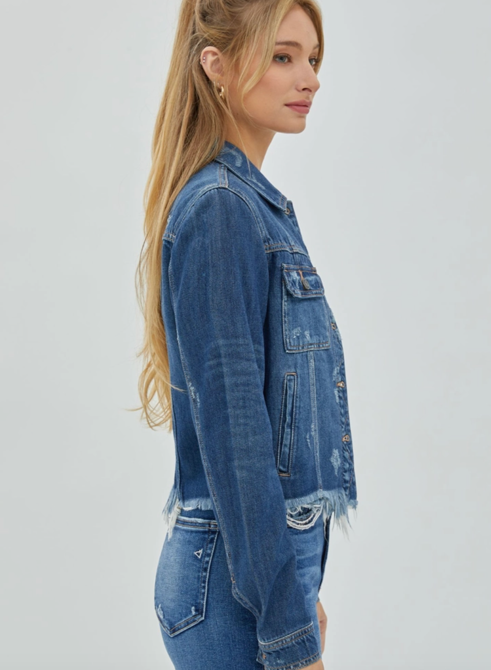 it girl denim jacket