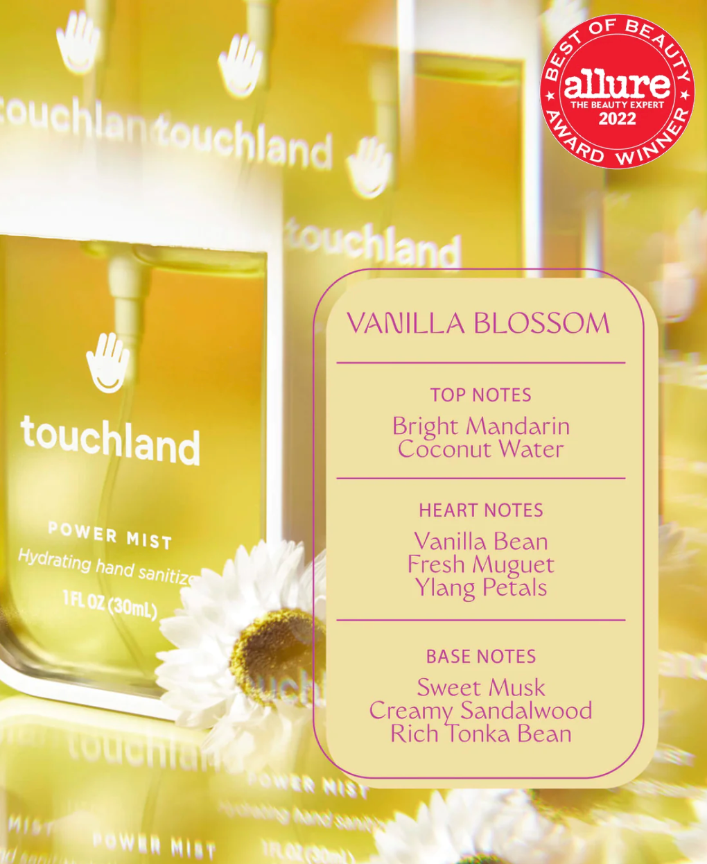 touchland power mist - vanilla blossom