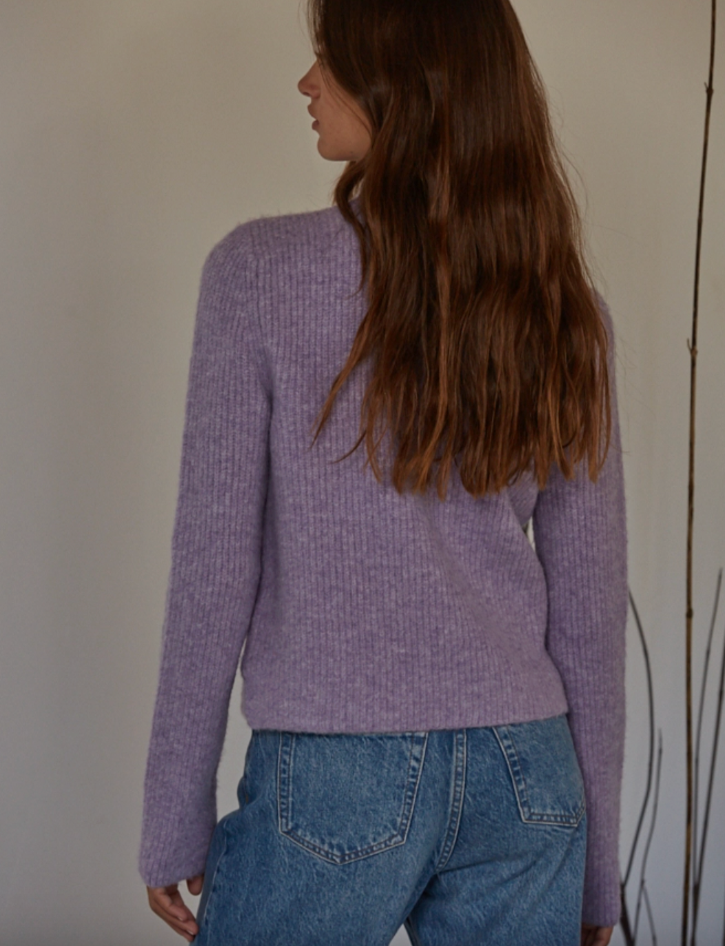 dancing in purple reign sweater