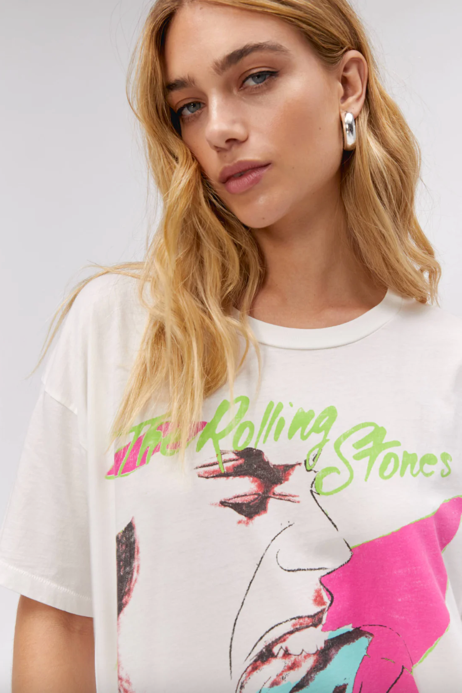 rolling stones love you live '77 merch tee
