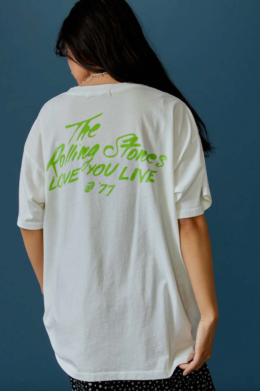 rolling stones love you live '77 merch tee