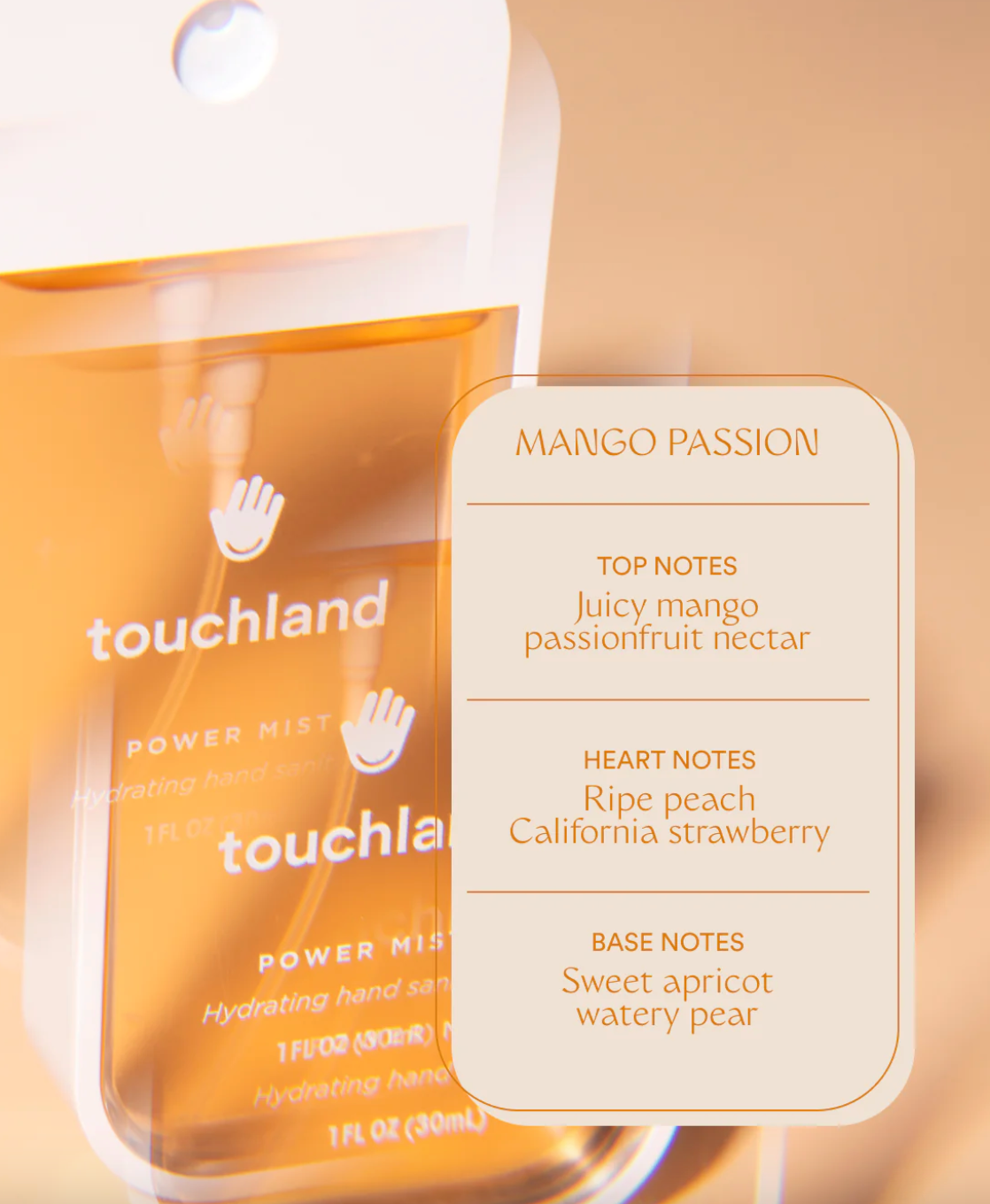 touchland power mist - mango passion