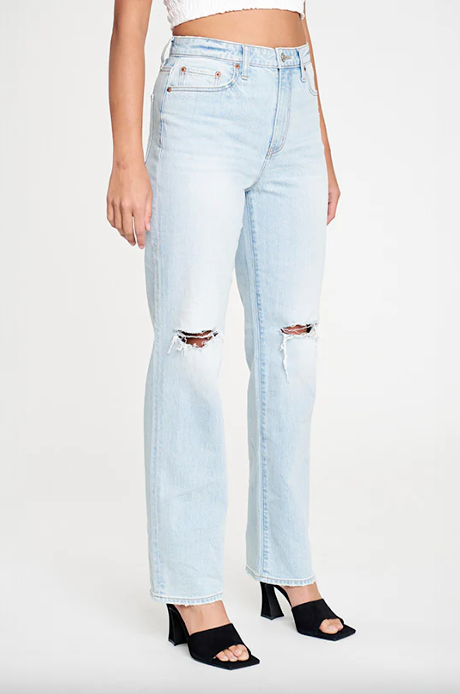 sundaze high rise dad jean - first sight vintage