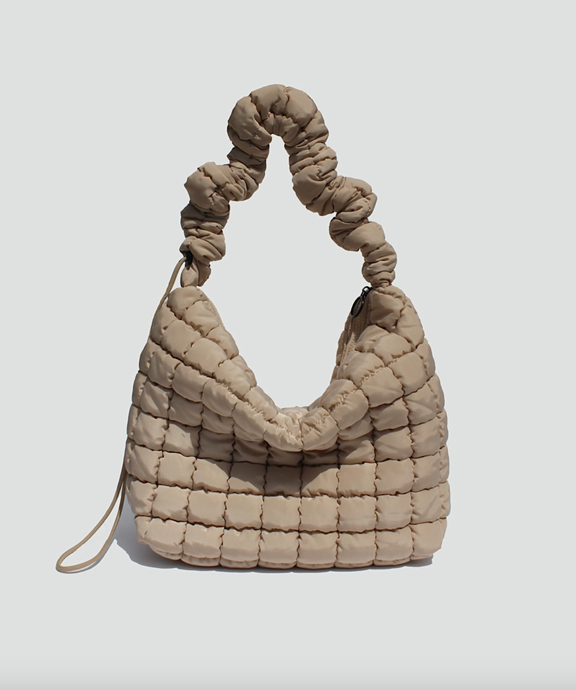 grace slouchy quilted crossbody