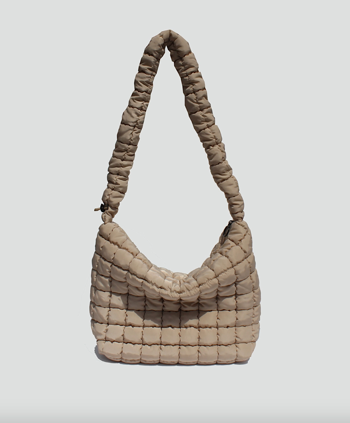 grace slouchy quilted crossbody