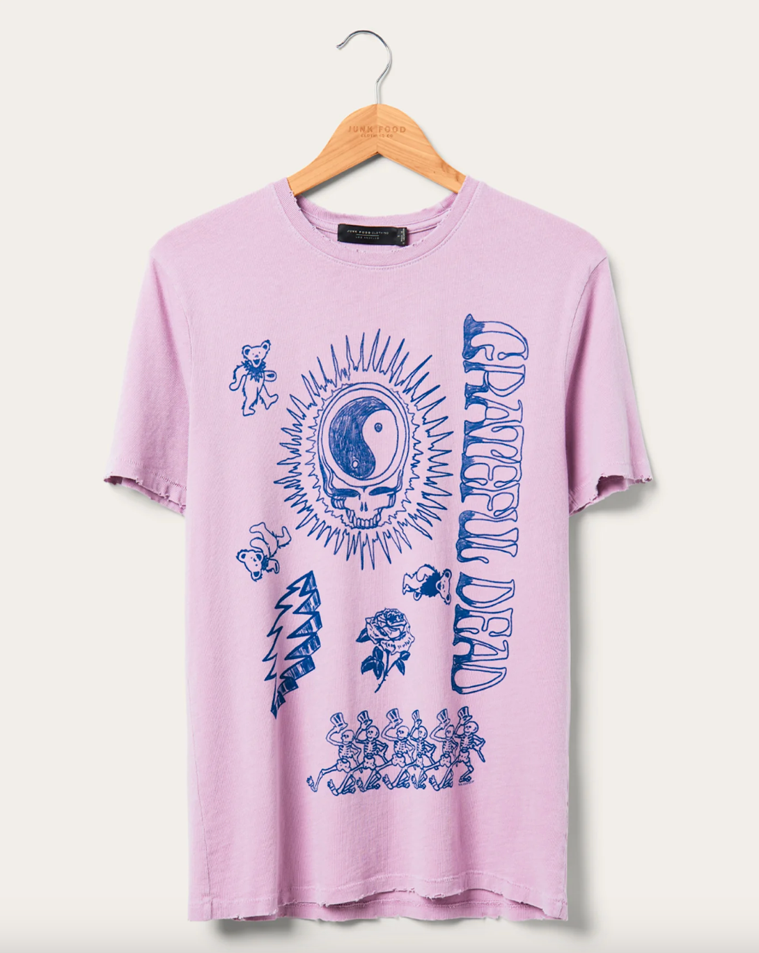 grateful dead logos tee