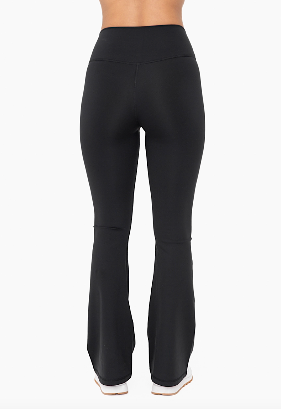 venice scrunch flare leggings