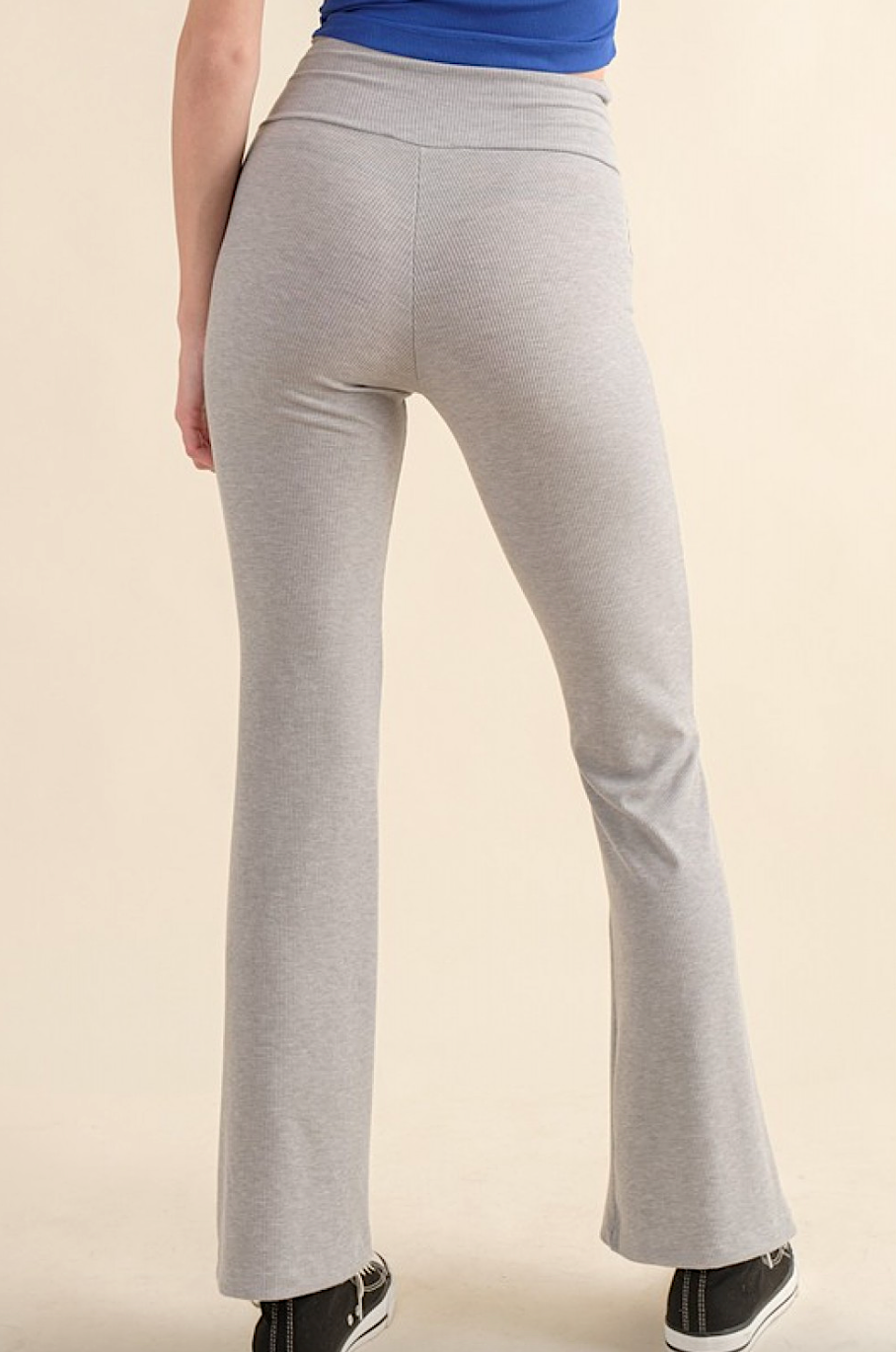 rae ribbed crossover waist yoga pants