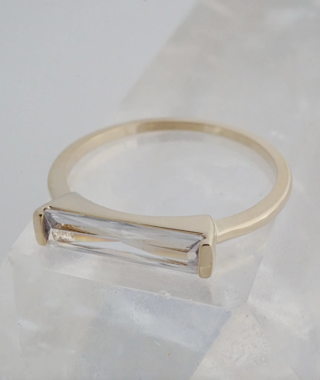 lorena baguette ring