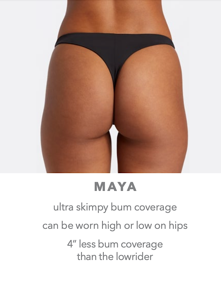 la cala high maya bikini bottoms