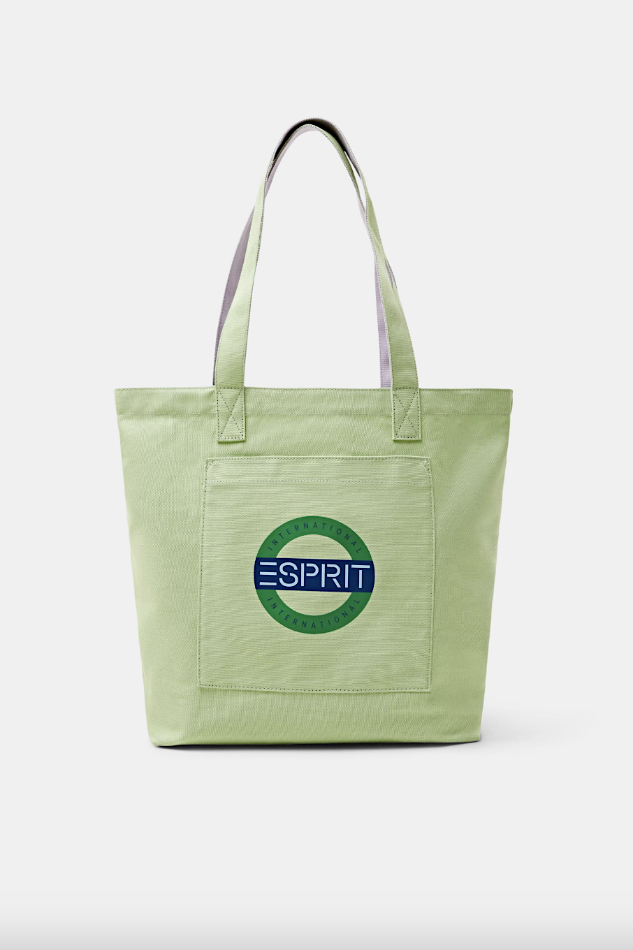 esprit logo tote bag