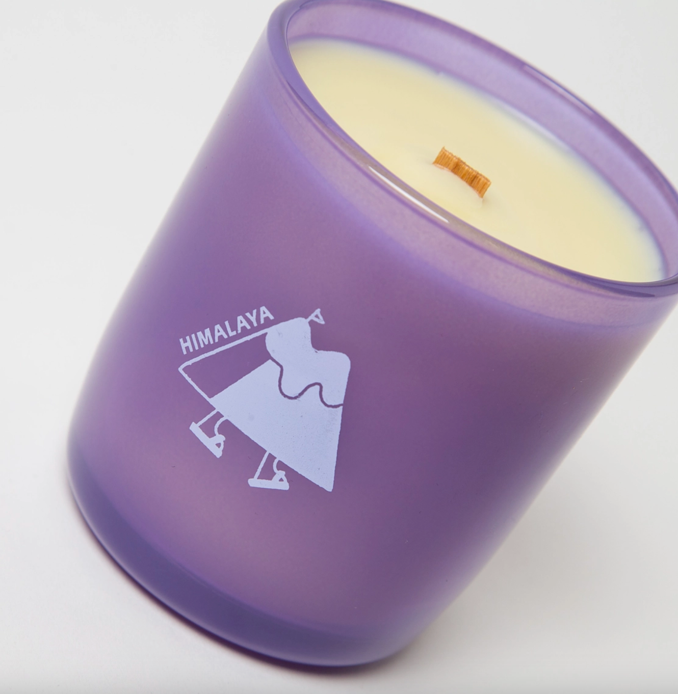 milk jar candle - himalaya