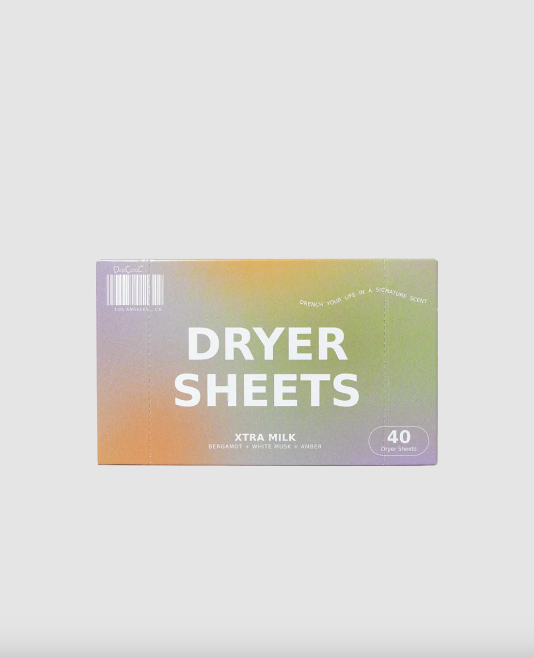 dedcool dryer sheets - xtra milk