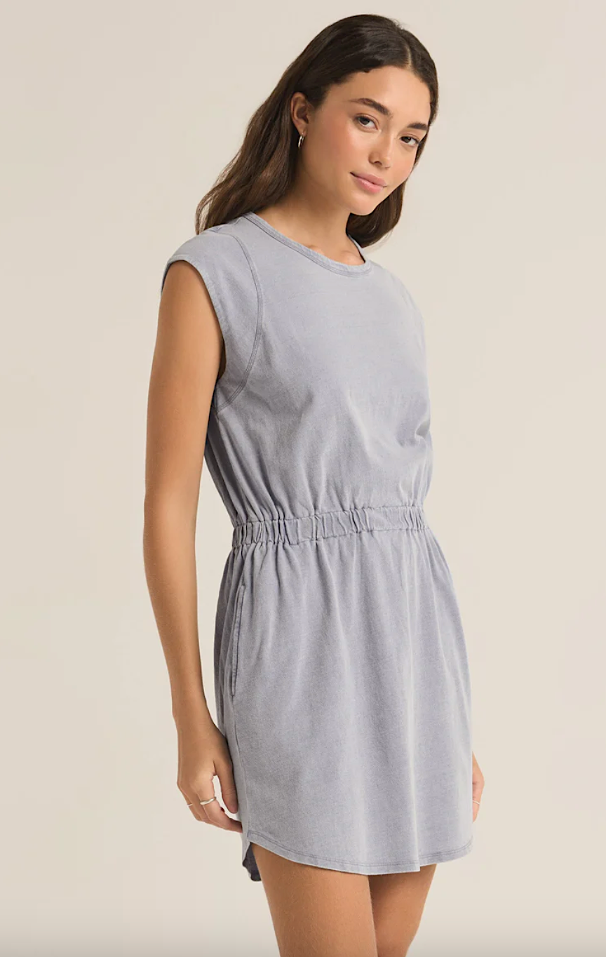 paxton knit denim dress