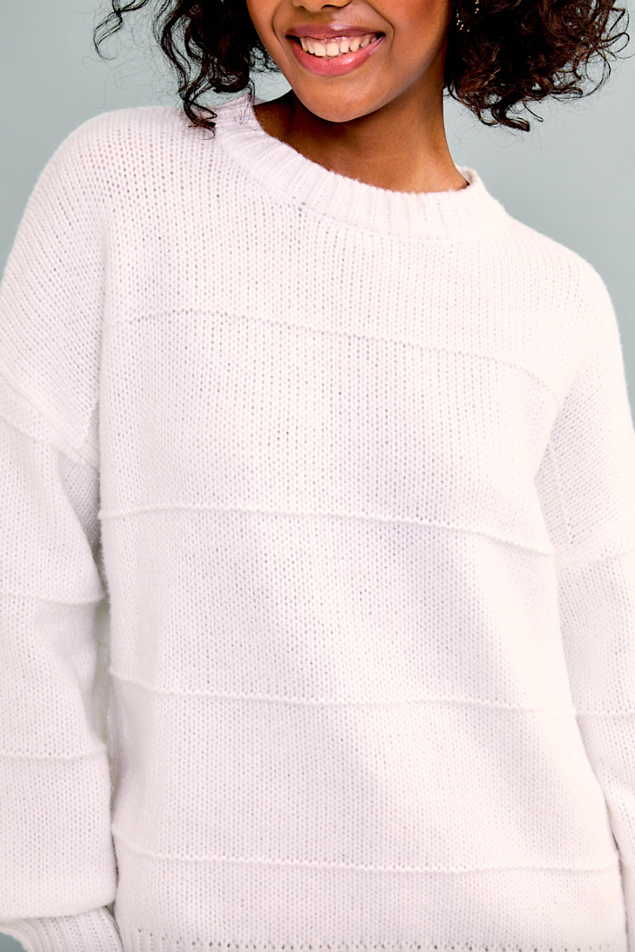 mabel oversized crewneck sweater