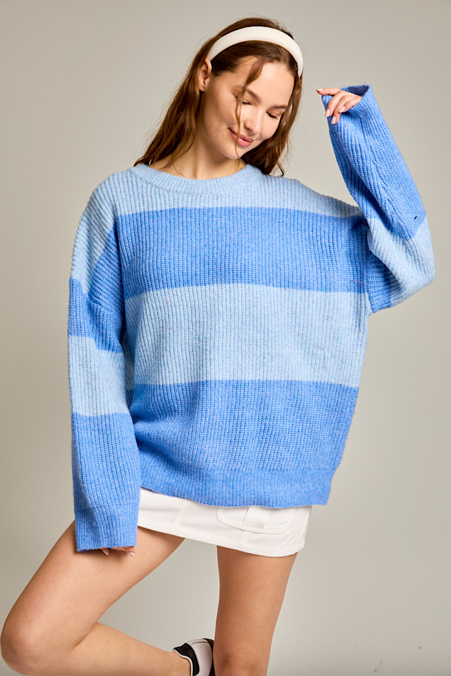 beverly striped sweater