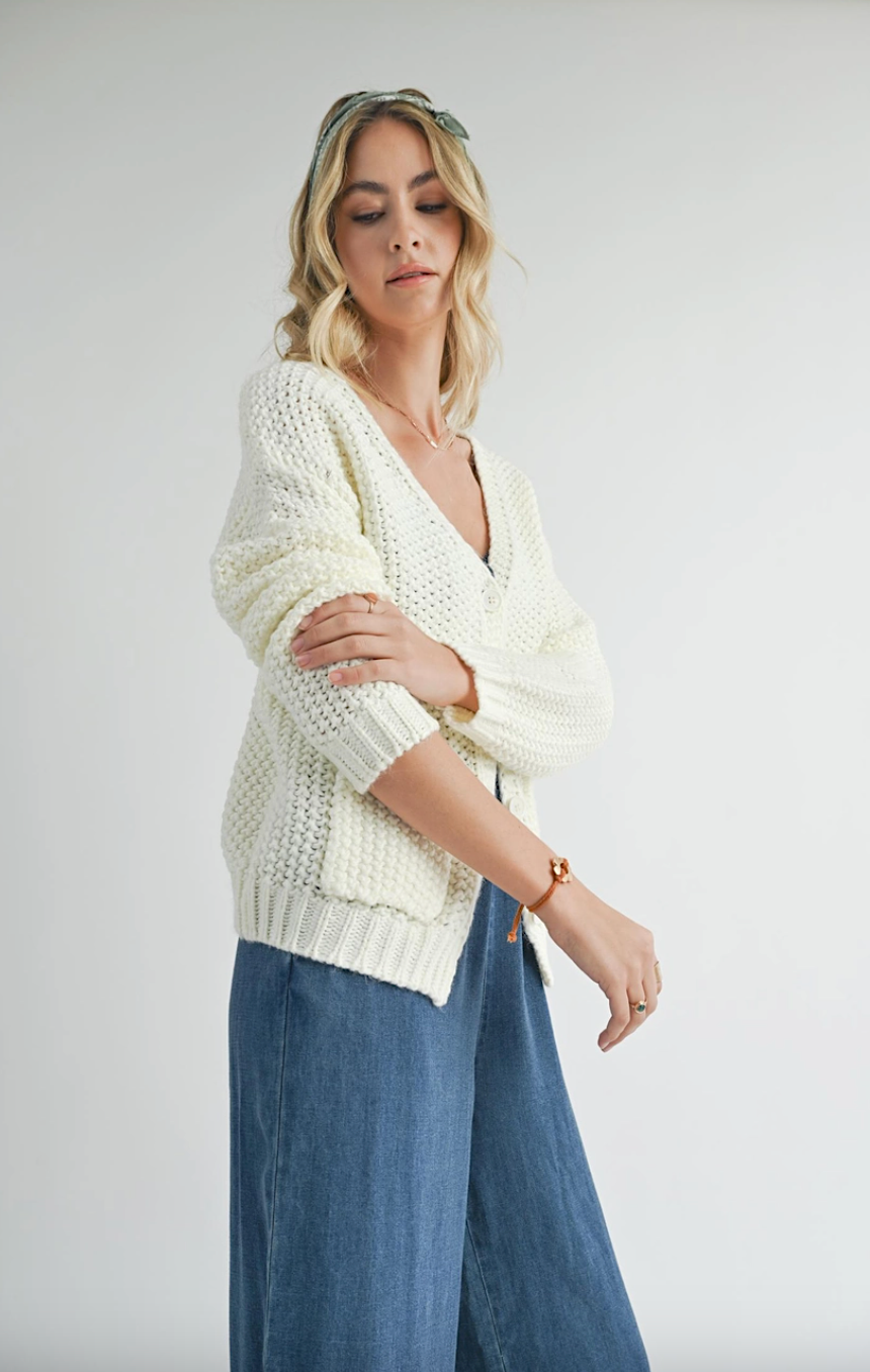 eleanor button down cardigan