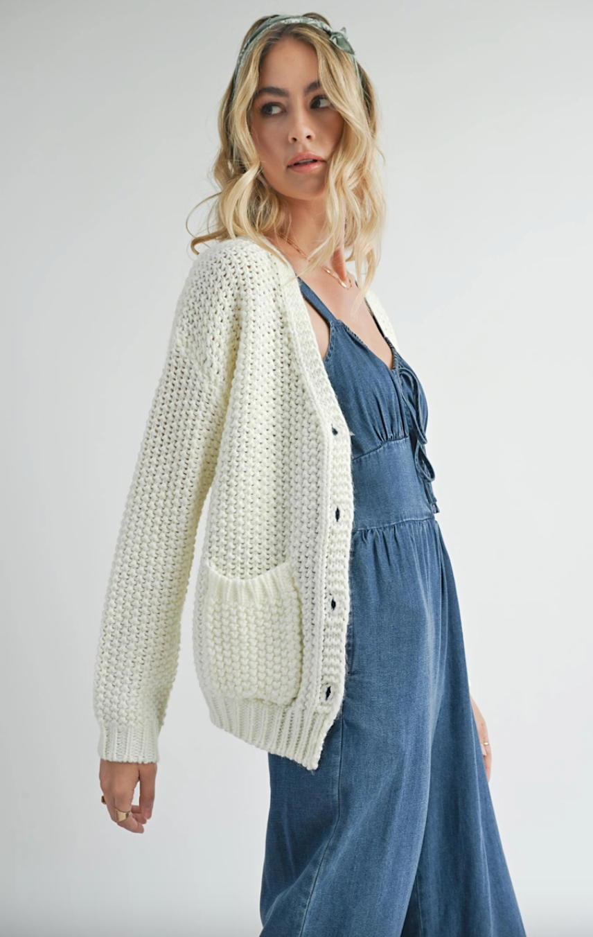 eleanor button down cardigan