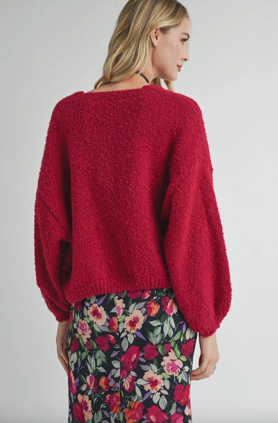 marley dolman sweater cardi