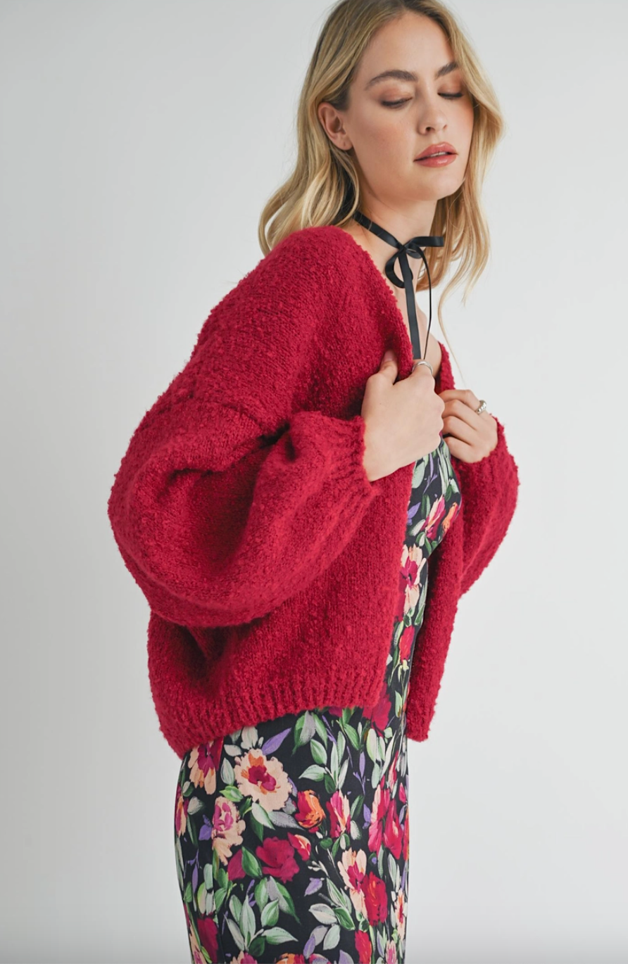 marley dolman sweater cardi