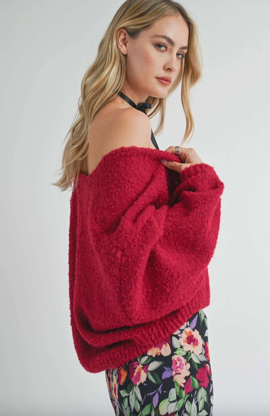 marley dolman sweater cardi