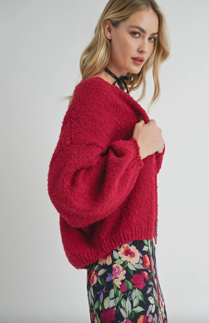 marley dolman sweater cardi