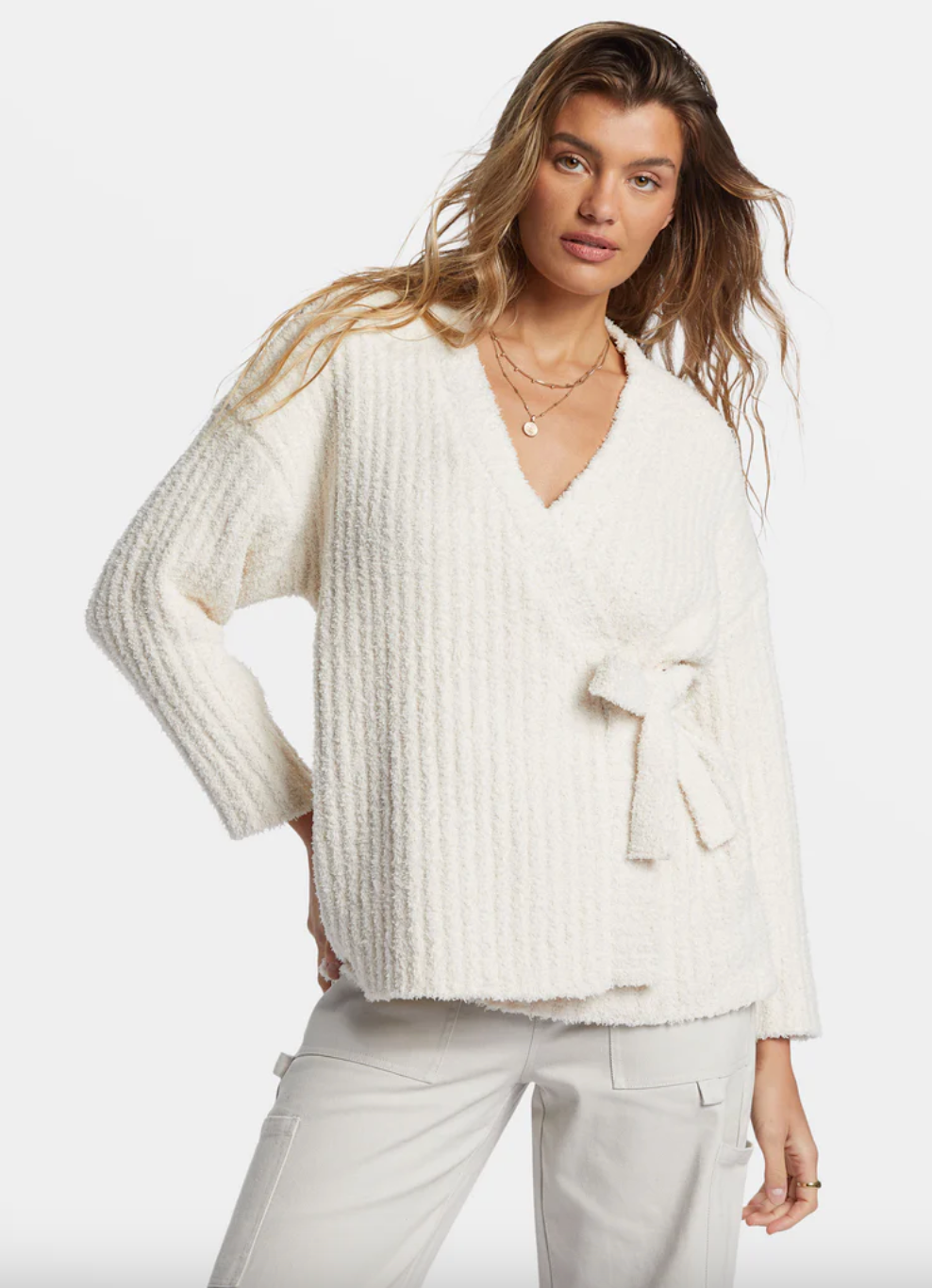 soft sand cardigan