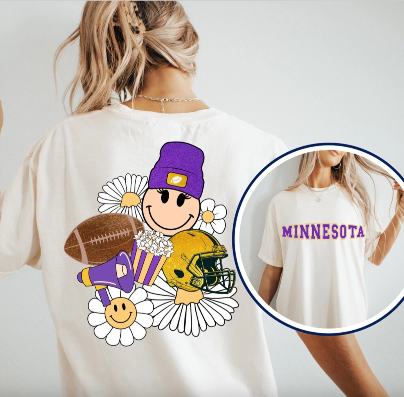 go sports reversible minnesota tee