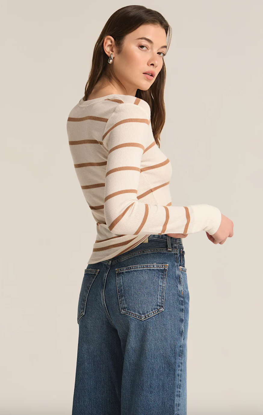 scarlett rib henley