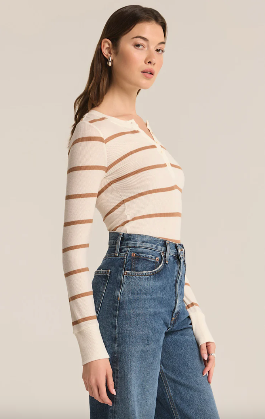 scarlett rib henley