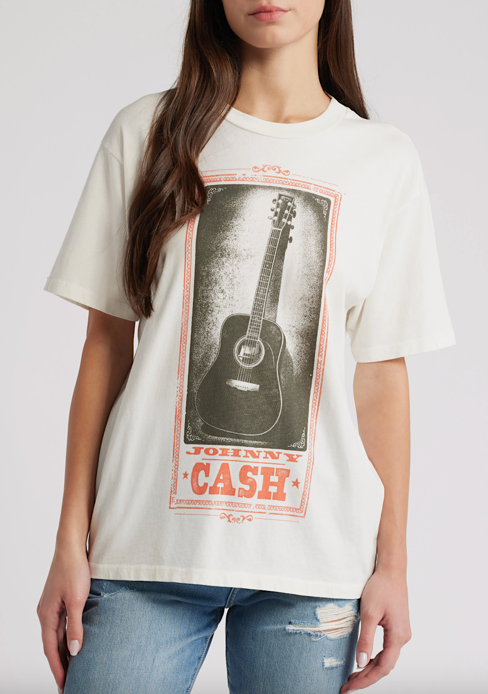 johnny cash guitar weekend tee