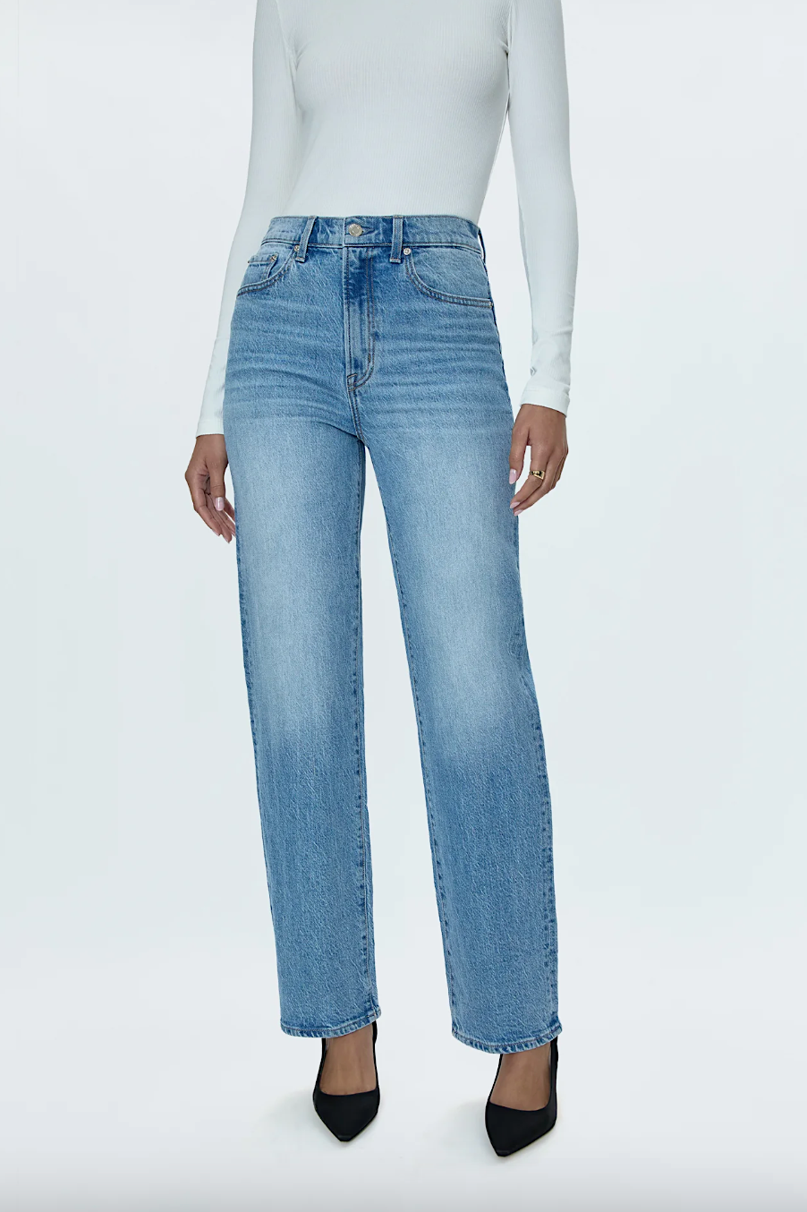 cassie high rise straight - fonda