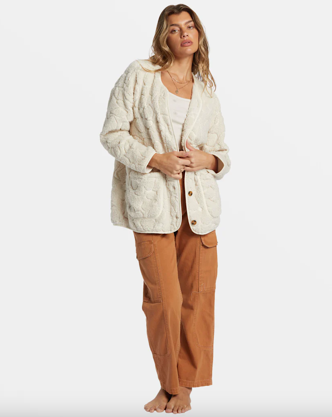 ella fireside cozy cardigan