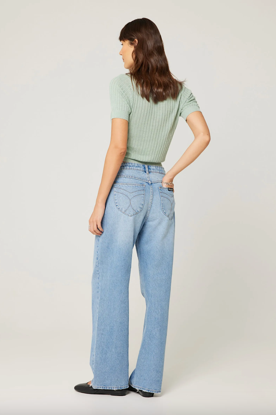 rolla's kate baggy jean - 90's blue