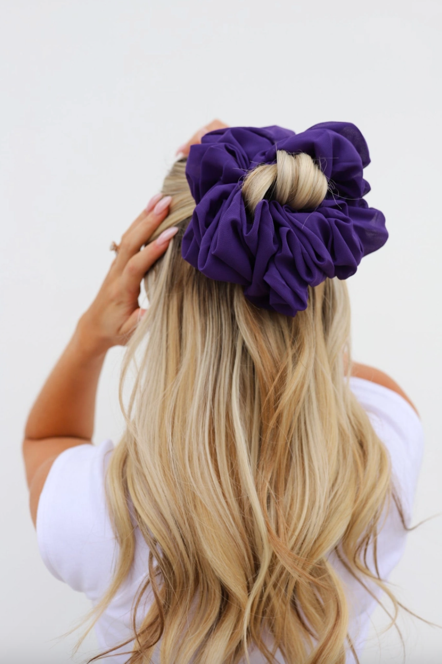 kaxi gameday jumbo scrunchie