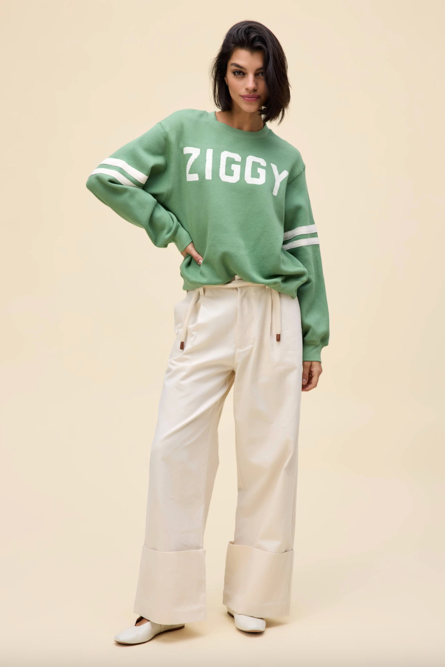 ziggy stardust varsity sweatshirt