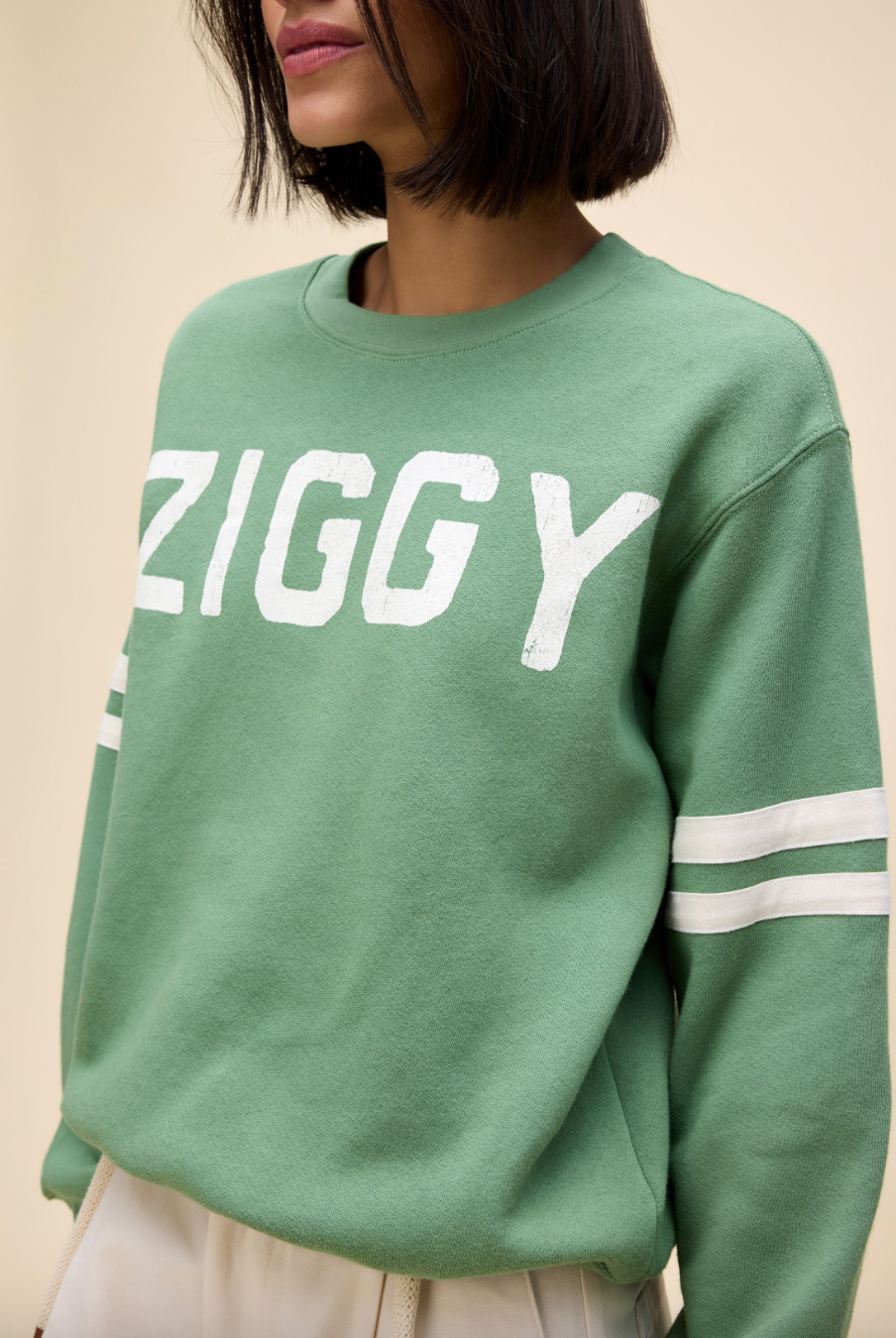 ziggy stardust varsity sweatshirt