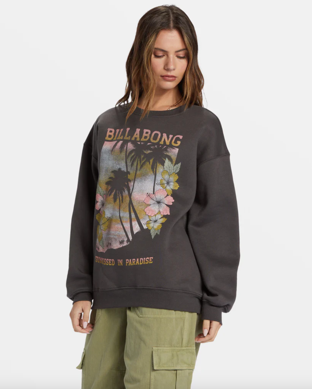 sunkissed paradise graphic crewneck