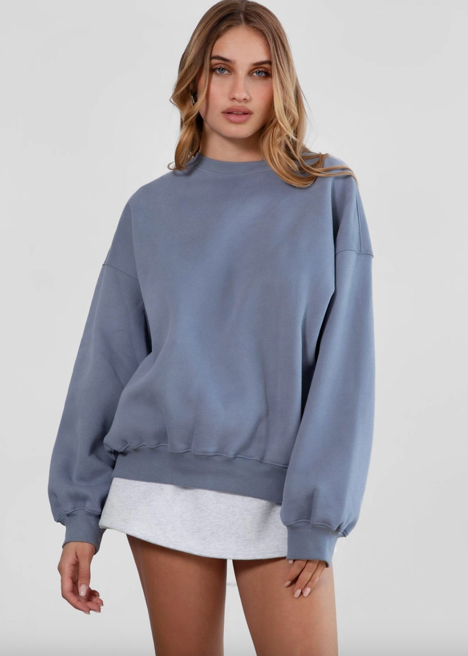 chill girl crewneck pullover