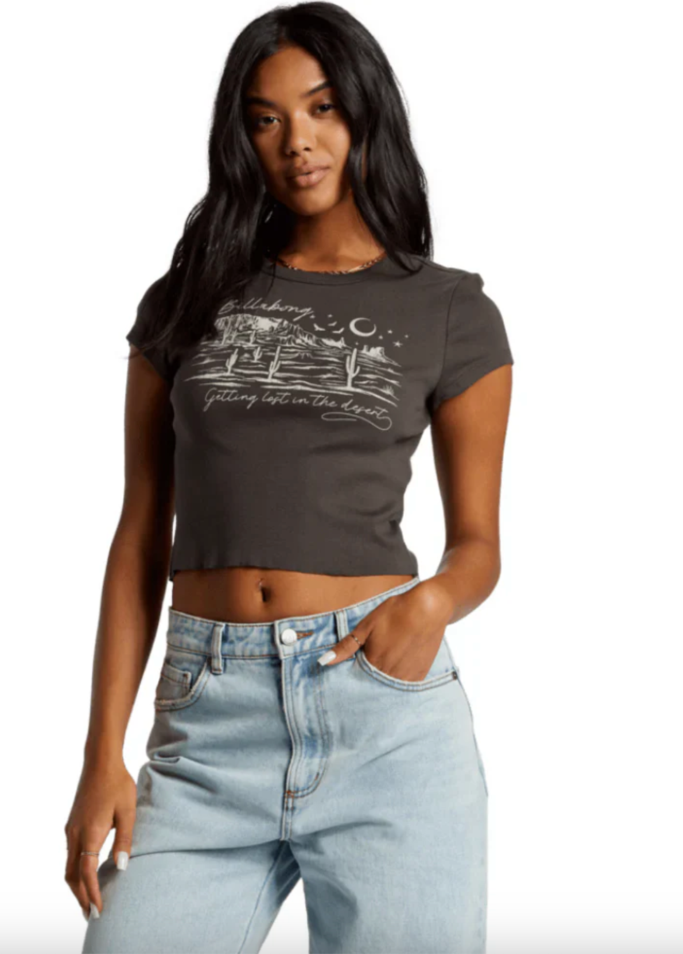 nova lost desert cropped tee