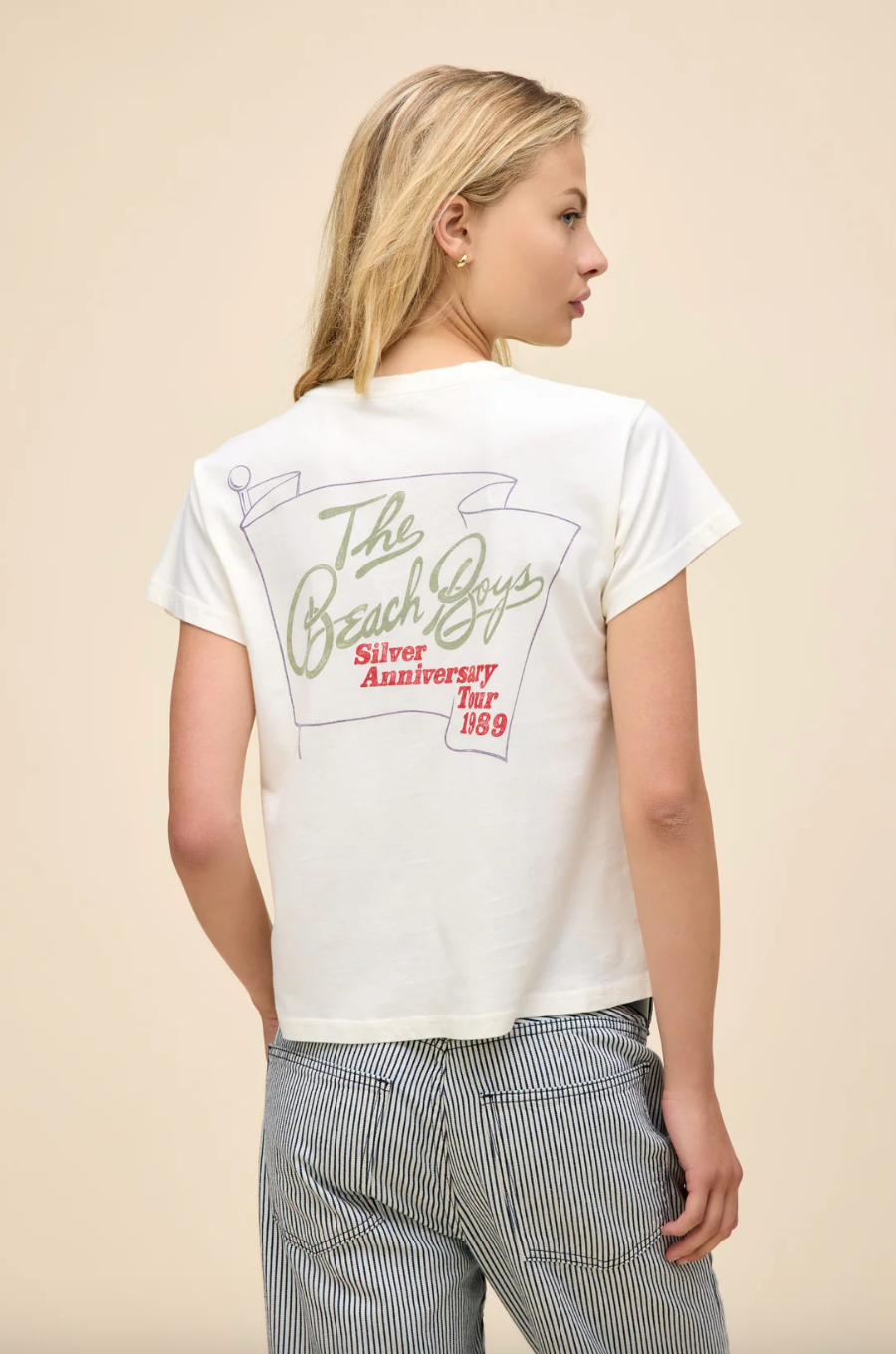 the beach boys silver anniversary solo tee