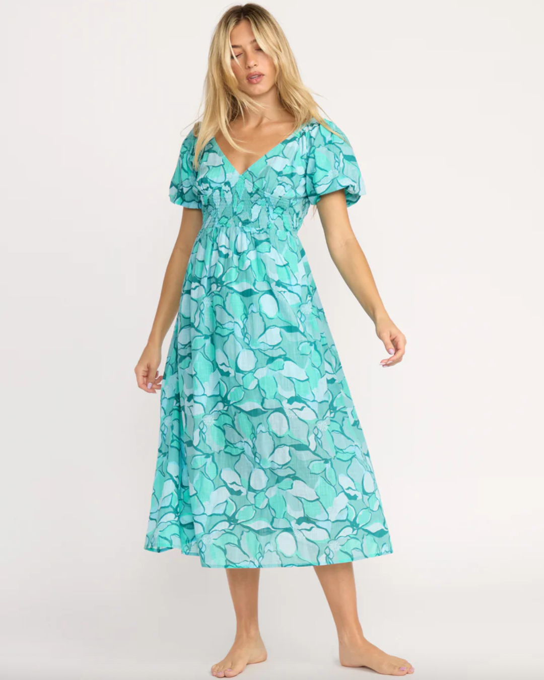go coastal midi dress