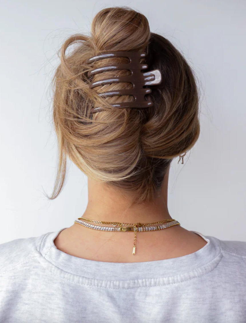 shiny wide lay down claw