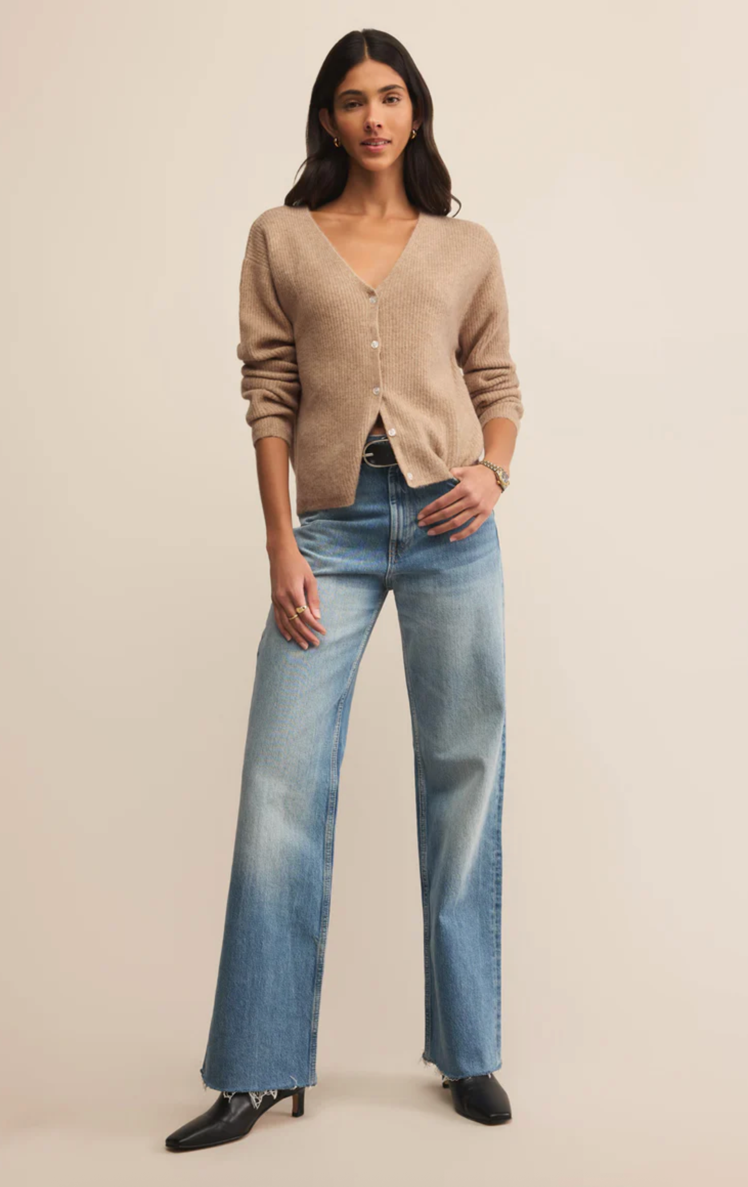 emile v-neck cardigan