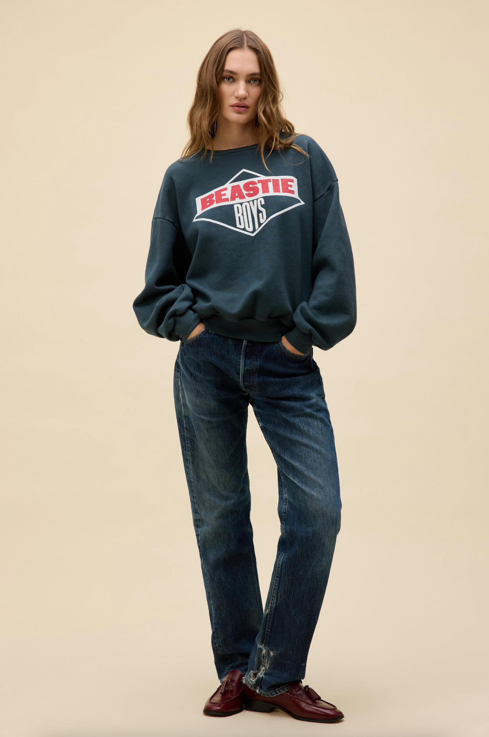 beastie boys logo 84-86 crew sweatshirt
