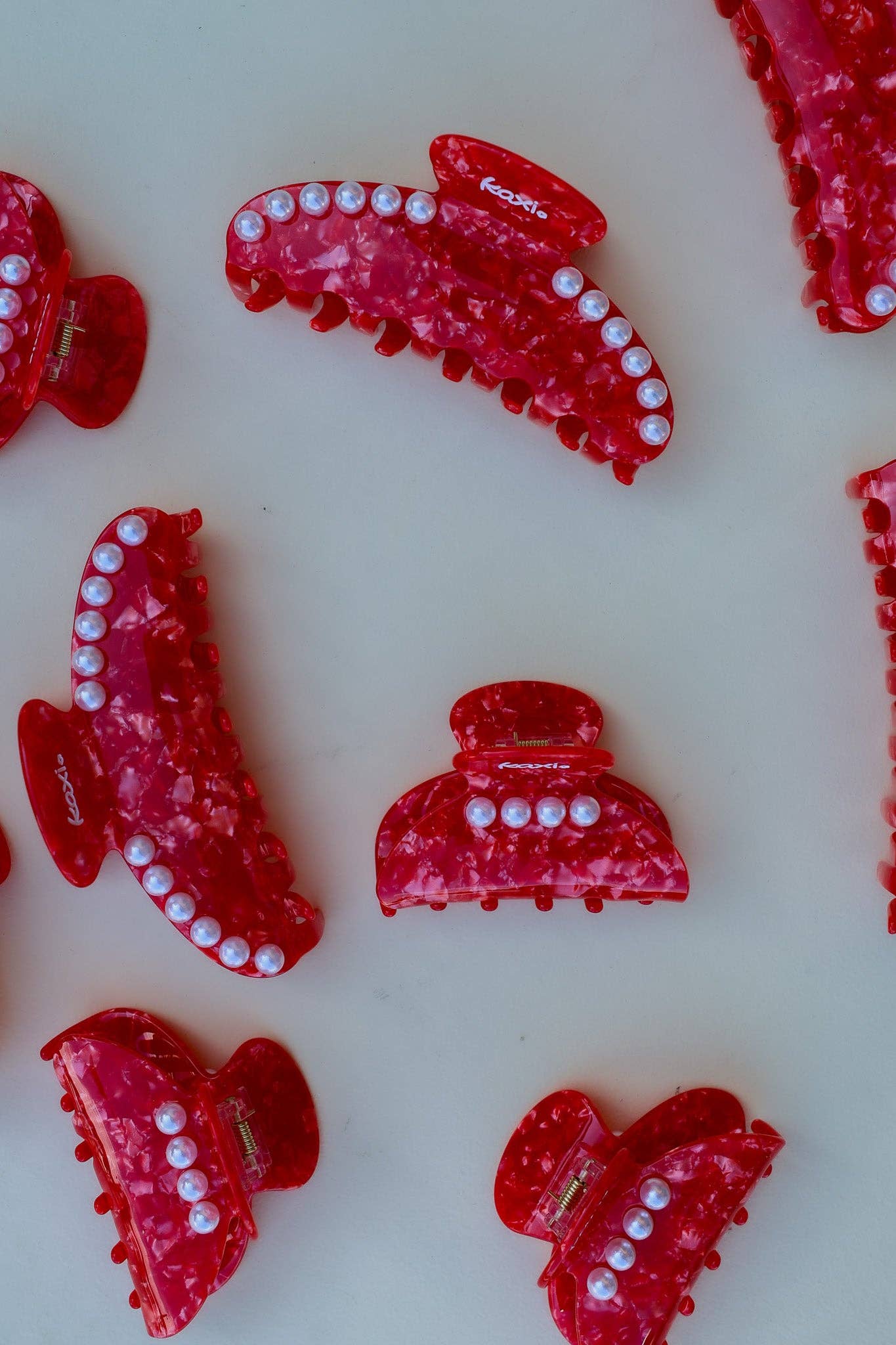 red pearl claw - oversized