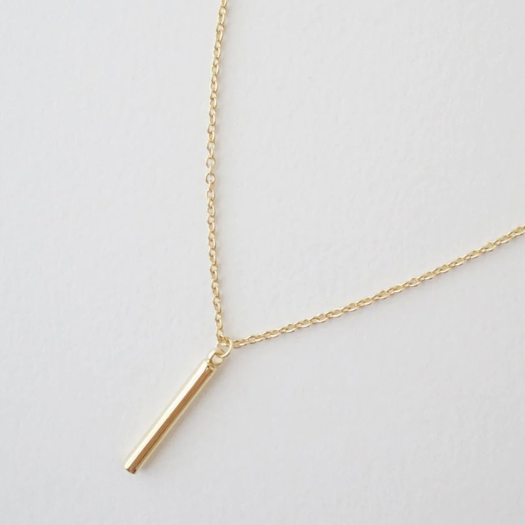 pipette bar necklace